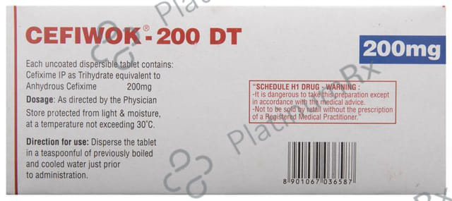 Cefiwok 200 DT Tablet