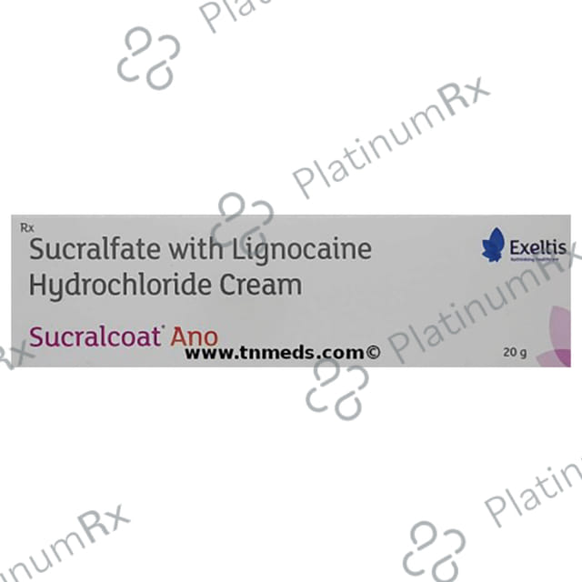 Sucralcoat 4/7% Ano Rectal Cream 20gm