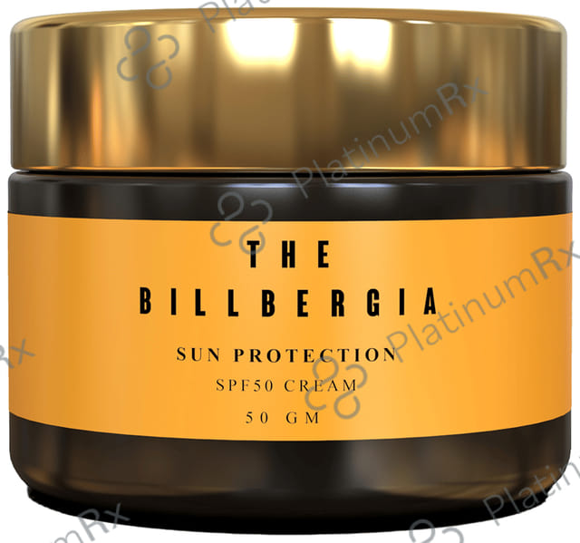 The Billbergia Sun Protection SPF 50 Cream 50gm