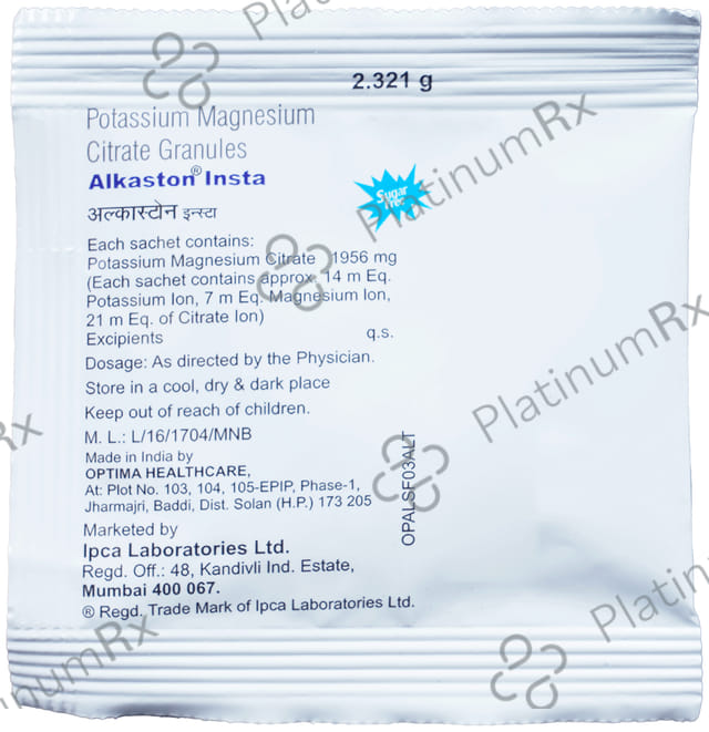 Alkaston Insta Sachet 2.32gm