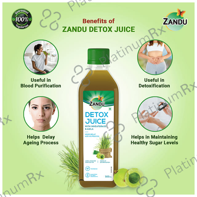 Zandu Detox Juice 500 ml