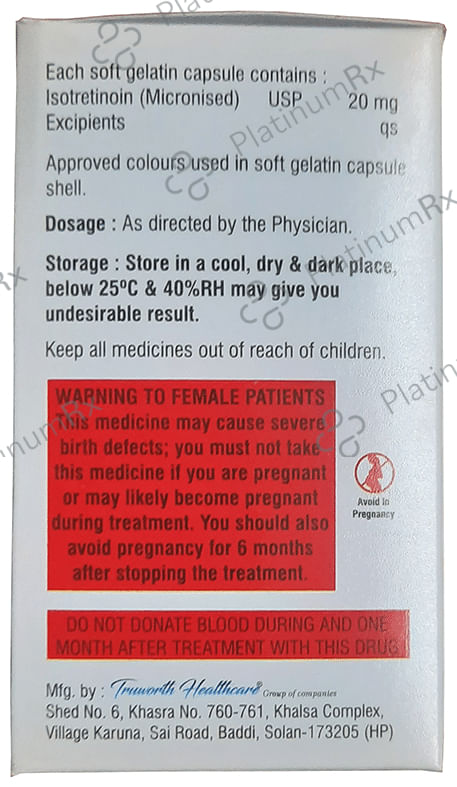 Instoid 20 Soft Gelatin Capsule