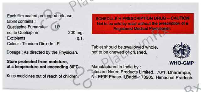 Qutistrom 200 PR Tablet 10s