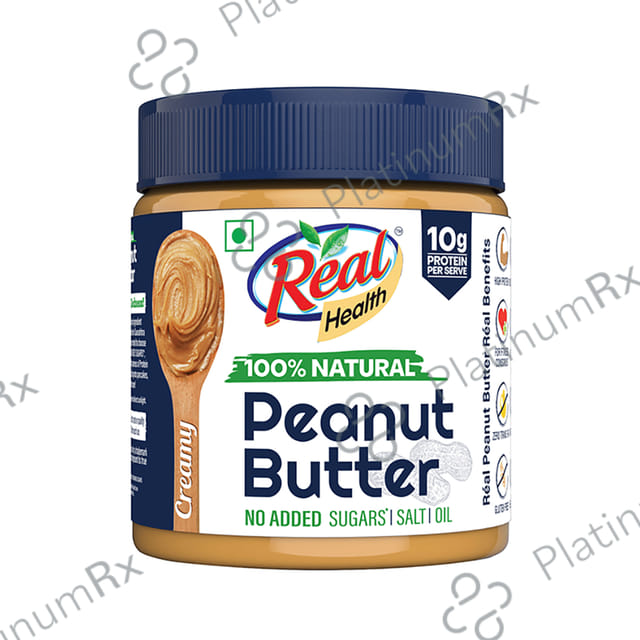 Real Health 100% Natural Peanut Butter Creamy