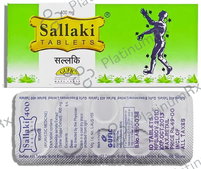 Sallaki 400mg Tablet