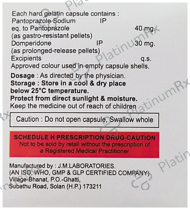 Coropan DSR 30/40mg Capsule 10s