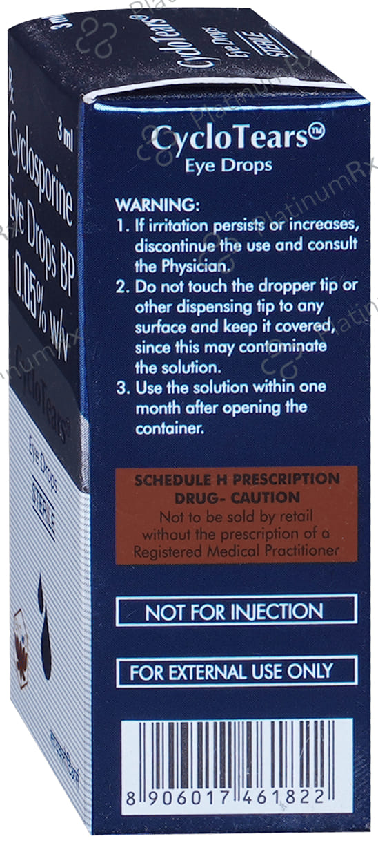 Cyclo Tears 0.05% Eye Drop 3ml