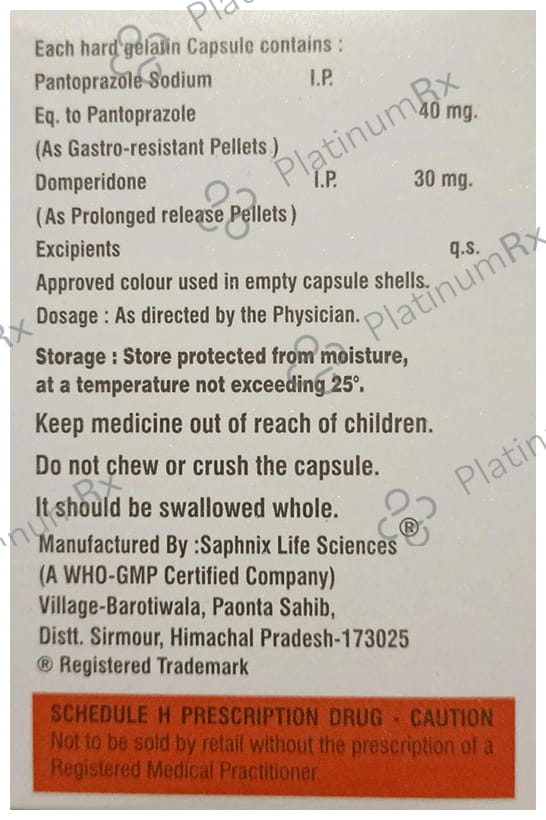 Panhalt D Capsule PR 10s