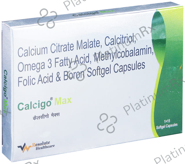 Calcigo Max Softgel Capsule 15s