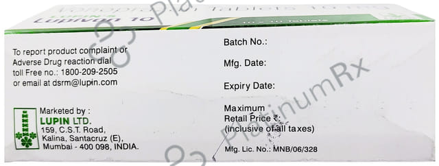 Lupivon 10mg Tablet 10s