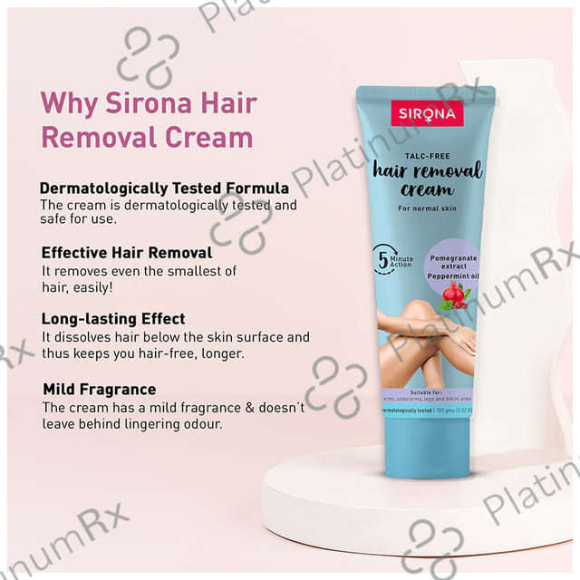 Sirona Hair Removal Cream