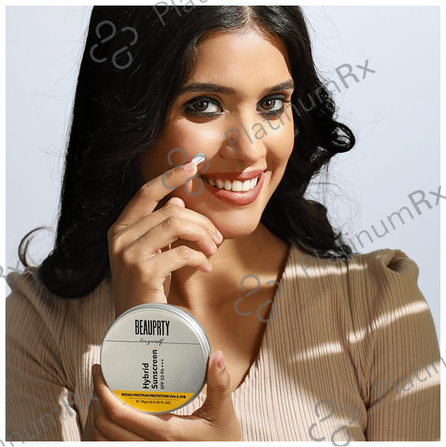 Beauprty Hybrid SPF 50 PA+++ Sunscreen 75gm