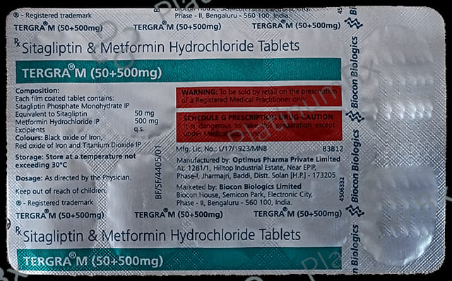 Tergra M 50/500mg Tablet 10s