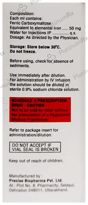 Raricap FCM 1K Injection 20ml