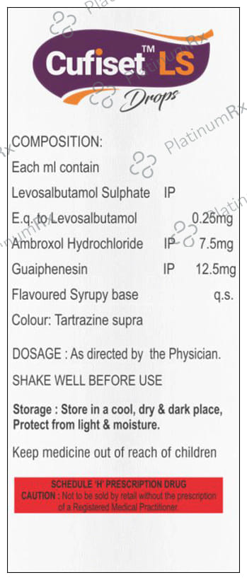Cufiset LS Oral Drops