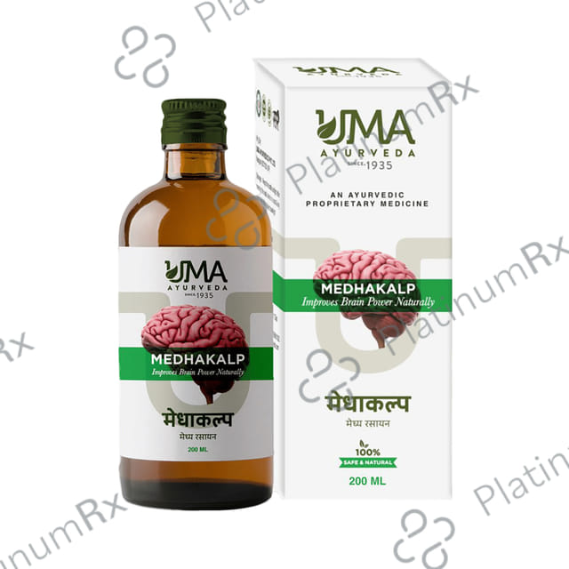 Uma Ayurveda Medhakalp Syurp for Improving Brain Power Naturally