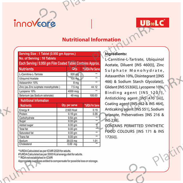 UB10 LC Tablet 10s
