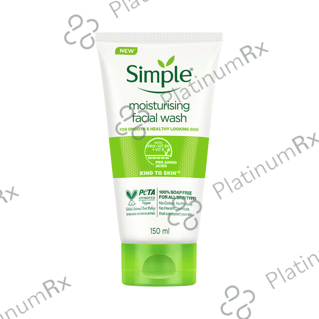 Simple Moisturising Facial Face Wash