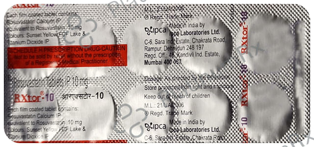 Rxtor 10mg Tablet 10s