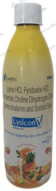 Lysicon V Mixed Fruit Syrup 300ml