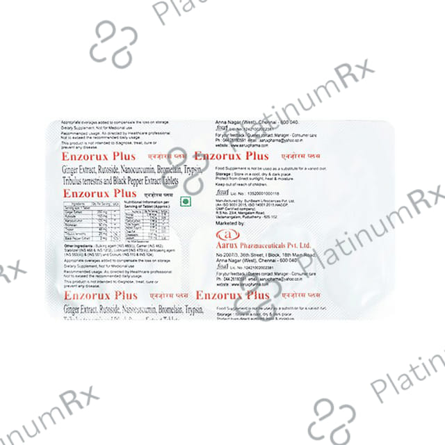 Enzorux Plus Tablet 10s