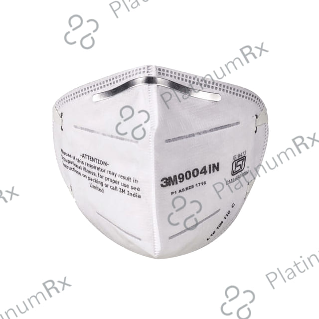 3M 9004IN Dust/Mist Respirator Mask White