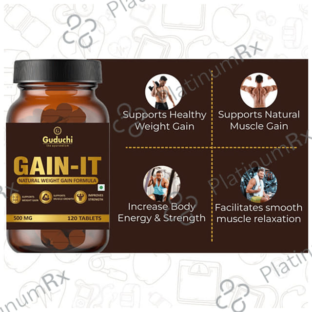 Guduchi The Ayurvedism Gain-IT Tablet (120 Each) 1 Bottle