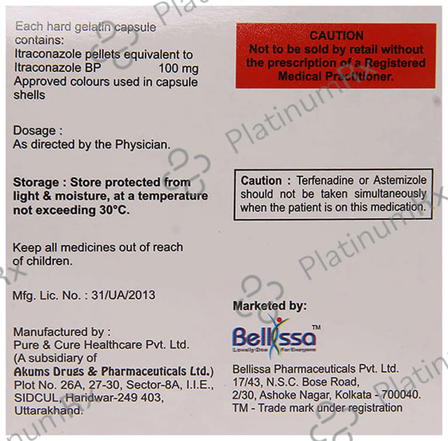 Belitra 100mg Capsule 7s