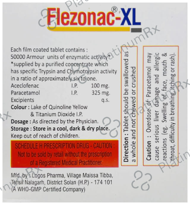 Flezonac XL Tablet 10s