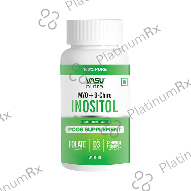 Vasu Nutra Myo + D-Chiro Inositol PCOS Tablet