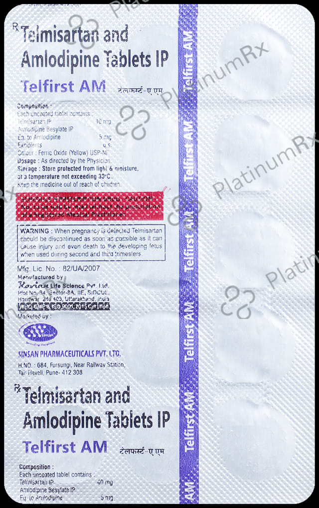Telfirst AM 40/5mg Tablet 15s