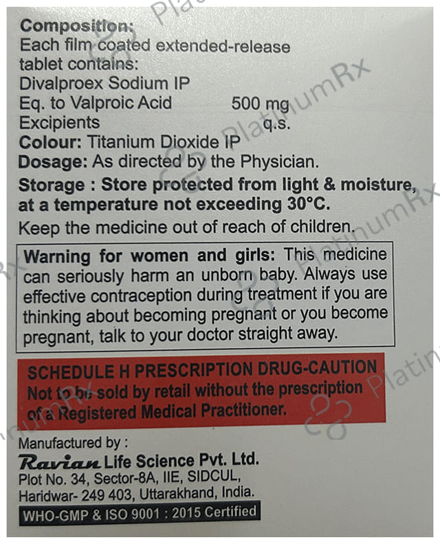 Dicopril ER 500 Tablet