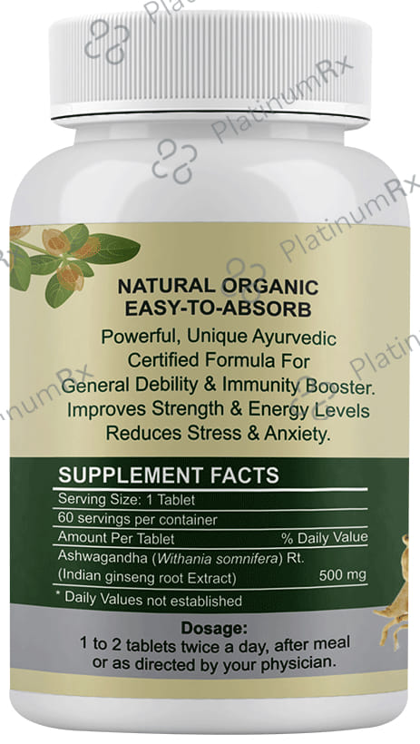 Basic Ayurveda Ashwagandha Tablet 60s