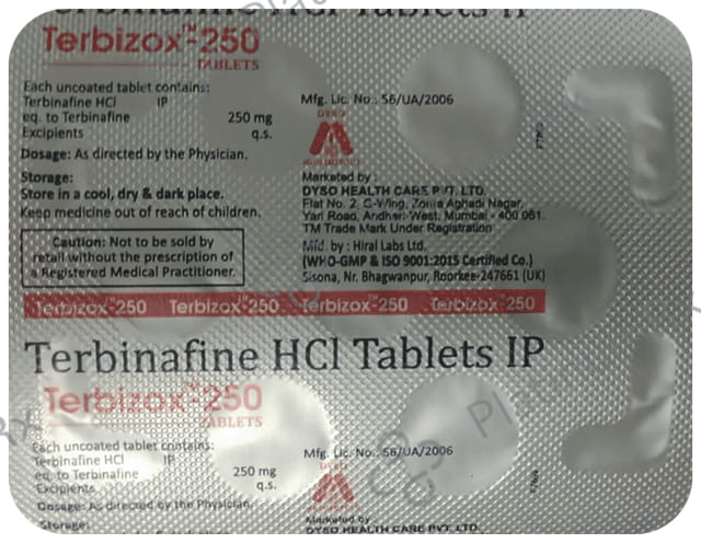 Terbizox 250 Tablet