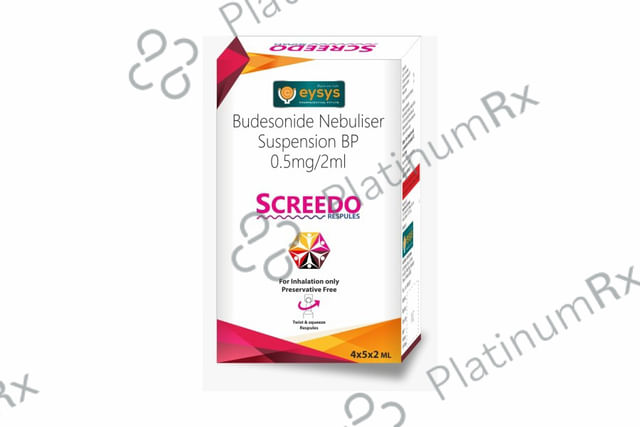 Screedo 0.5mg Respules 5X2ml