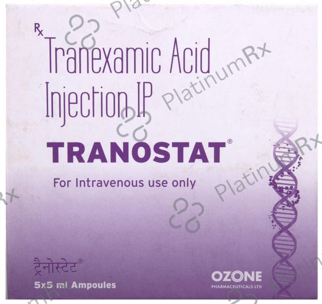 Tranostat 500mg Injection 5X2.5ml