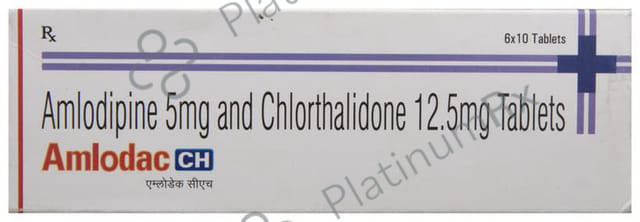 Amlodac CH 5/12.5mg Tablet 10s
