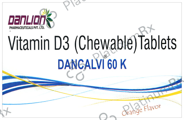 Dancalvi 60K Chewable Tablet Orange