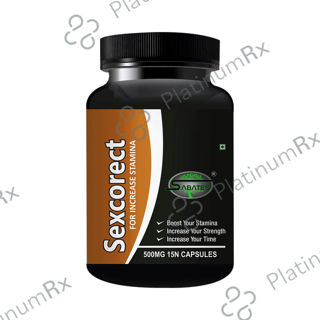 Sabates Sexcorect Capsule 15 capsules