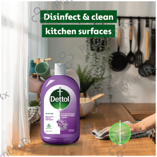 Dettol Multi Purpose Disinfectant Lavender Blossom Liquid 1000ml