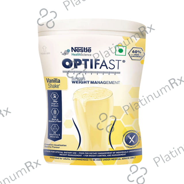 Nestle Optifast with Protein, Fibre, Vitamins & Minerals for Weight Management - Flavour Vanilla