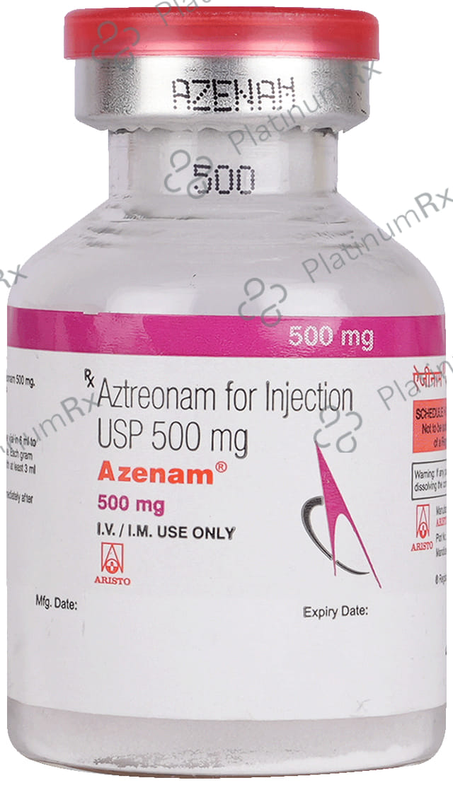 Azenam 500mg Injection 10ml