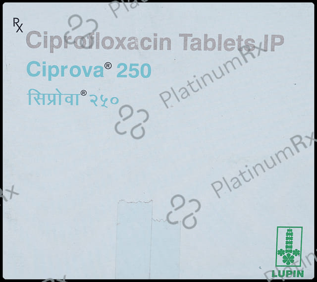 Ciprova 250mg Tablet