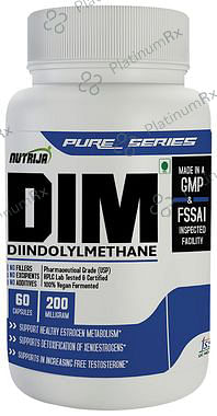 Nutrija DIM Diindolylmethane 200mg Capsule