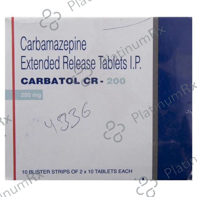 Carbatol 200mg Tablet 10s