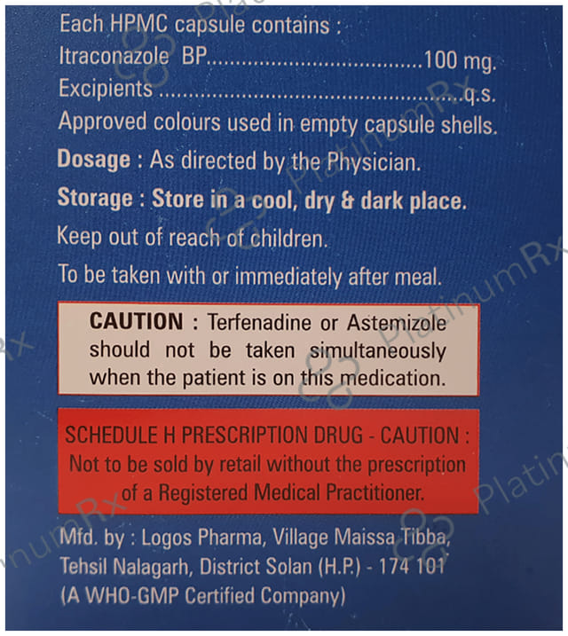 Candilix 100mg Capsule 10s