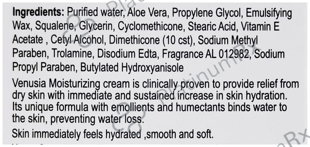 Venusia Moisturizing Cream 100gm