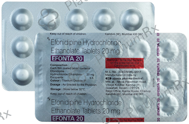 Efonta 20mg Tablet 15s