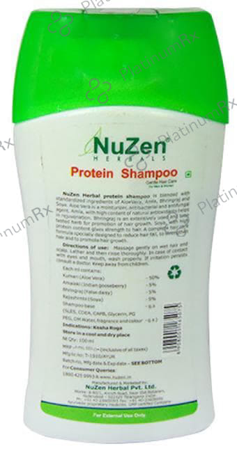 Nuzen Herbal Protein Shampoo 100ml