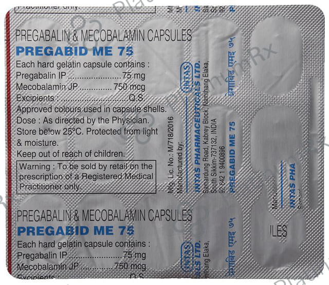 Pregabid ME 75 Capsule